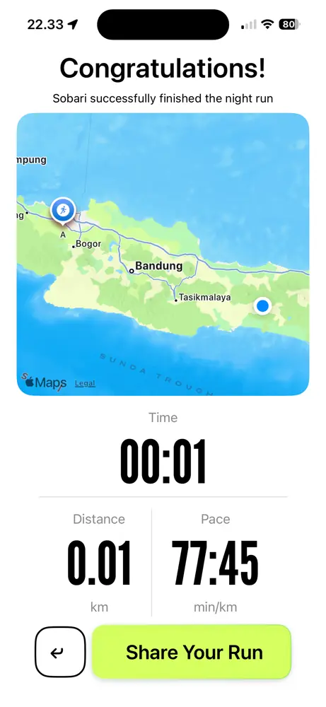 Solari: Running Tracker screenshot 3